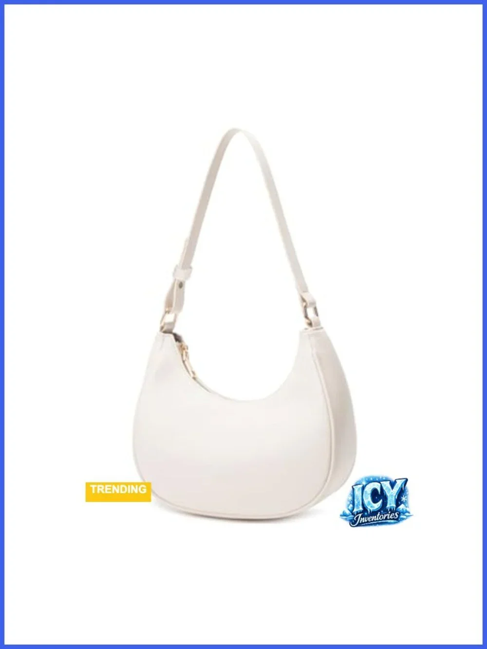 Cute Hobo Shoulder Bag Tote Handbag Women Mini Clutch Purse Zipper PU Leather